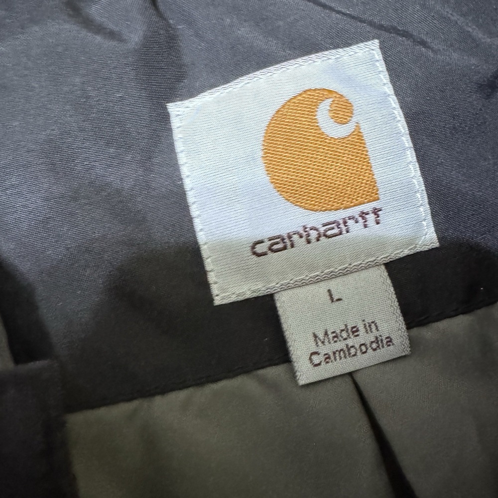 Carhartt Black Quilted Insulated Work Vest - Picture 6 of 9
